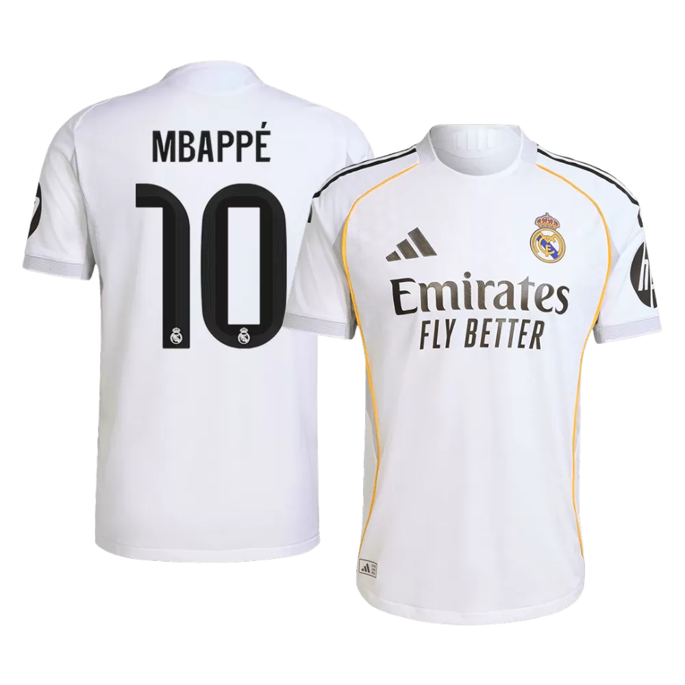 Real Madrid Home Jersey 2025/26 – Men's Authentic Match Shirt
