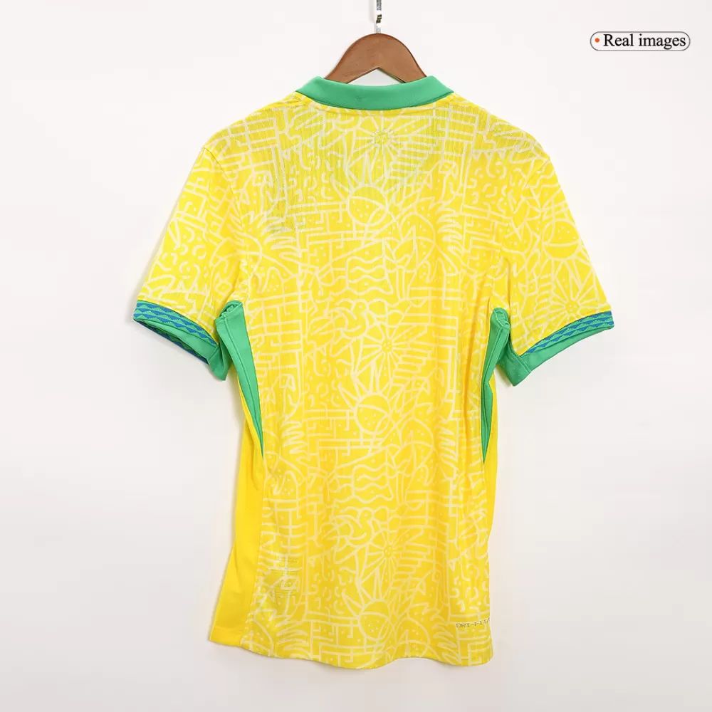 MEN'S AUTHENTIC BRAZIL HOME JERSEY SHIRT 2025
