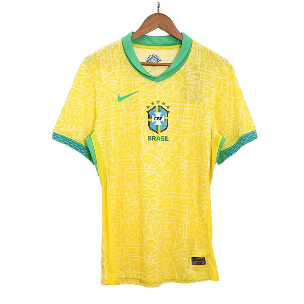 MEN'S AUTHENTIC BRAZIL HOME JERSEY SHIRT 2025