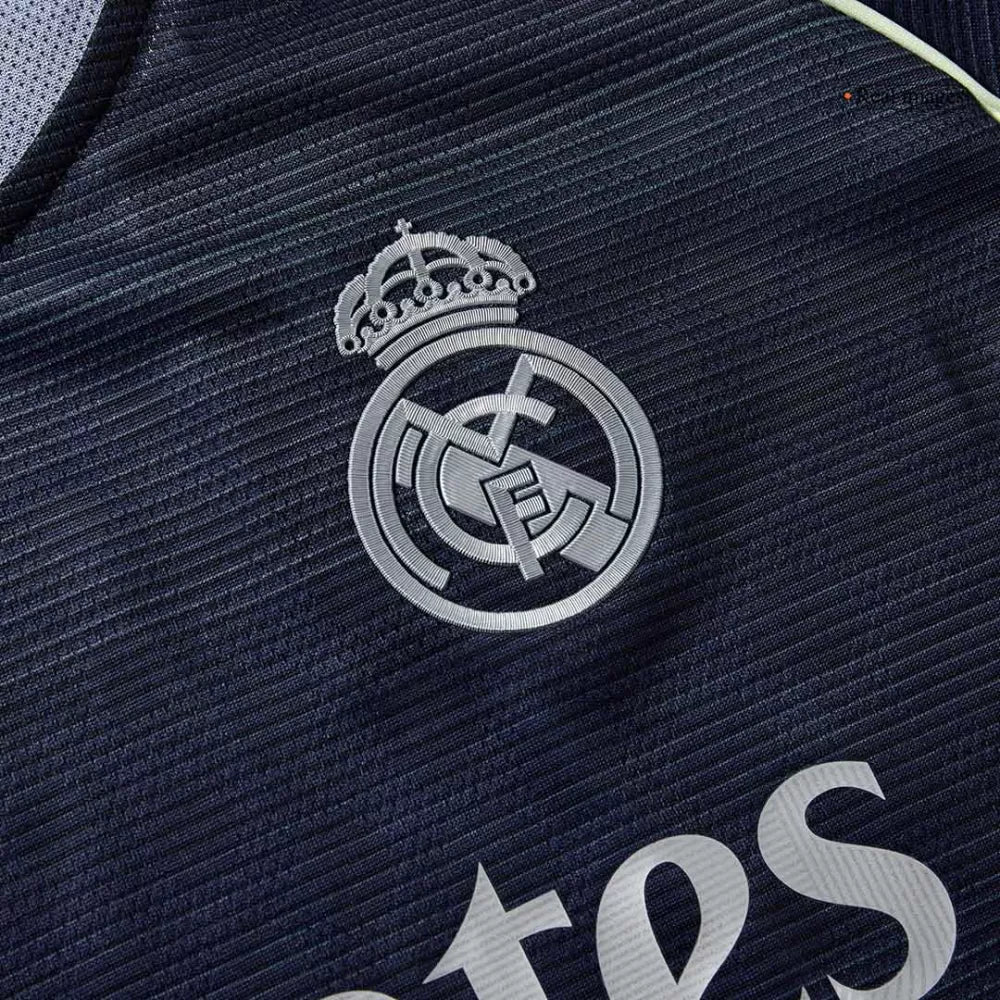 Real Madrid Away Soccer Jersey Authentic 2025/26 Version Player Elite Performance Fit