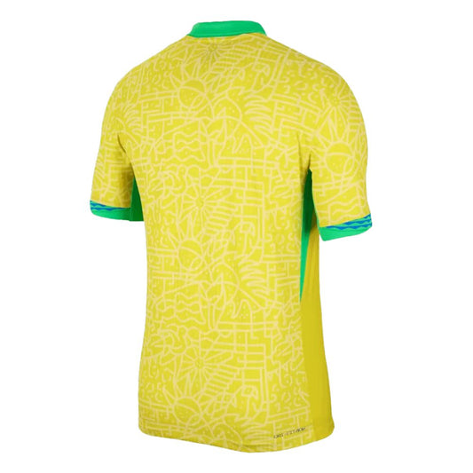 MEN'S AUTHENTIC BRAZIL HOME JERSEY SHIRT 2025